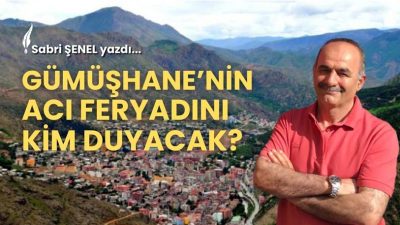 Sabri Şenel, Gümüşhane’nin susuzlukla geçen geçmişini anlatarak siyanürlü madenciliğin doğa,