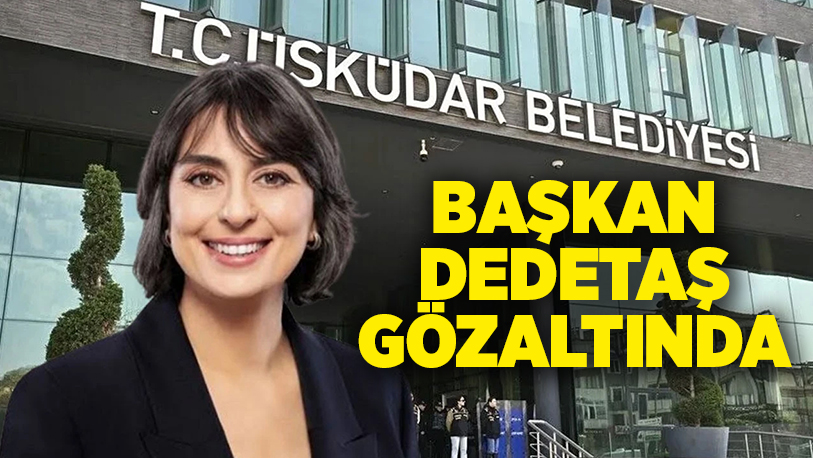 Üsküdar Belediyesi’ne yönelik düzenlenen operasyonda aralarında Üsküdar Belediye Başkanı Sinem