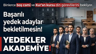 Diyanet İşleri Başkanlığı bünyesinde görev almak isteyen binlerce İmam-Hatip, Kur’an