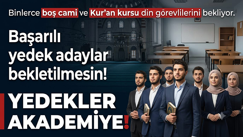 Diyanet İşleri Başkanlığı bünyesinde görev almak isteyen binlerce İmam-Hatip, Kur’an