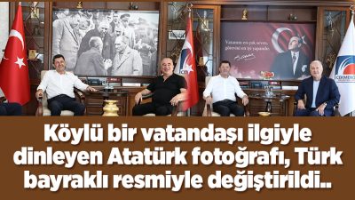 CHP’den AK Parti’ye geçen Çekmeköy Belediyesi’nde Başkan Orhan Çerkez’in makam
