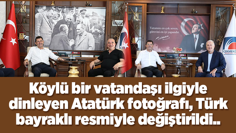 CHP’den AK Parti’ye geçen Çekmeköy Belediyesi’nde Başkan Orhan Çerkez’in makam