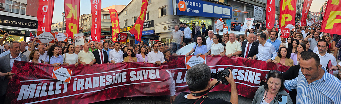 Yeni Parti tarafından Çekmeköy’de düzenlenen