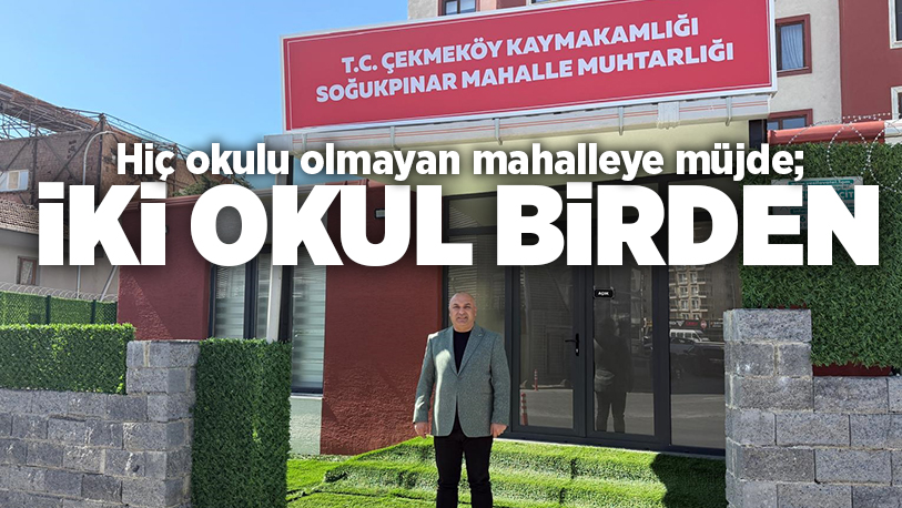 Çekmeköy’ün 12 bin nüfusa sahip Soğukpınar Mahallesi, her geçen gün