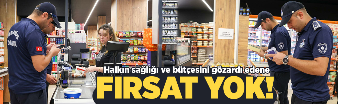 Ümraniye Belediyesi Zabıta Müdürlüğü ekipleri,