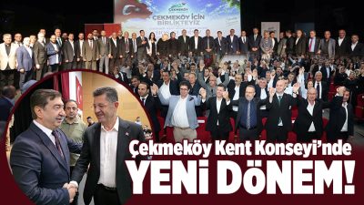 Çekmeköy Belediyesi Kent Konseyi Başkanlığı, kongresini yaparak yeni başkan Yücel