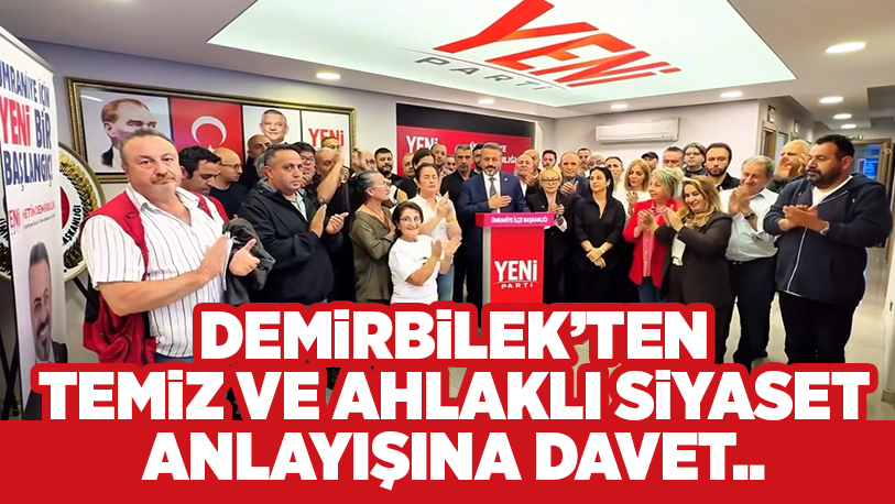 Hafta sonu 1. olağan kongresini yapmaya hazırlanan YENİ Parti Ümraniye