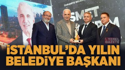 Ümraniye Belediye Başkanı İsmet Yıldırım, 23. Uluslararası İpekyolu Yılın Altın