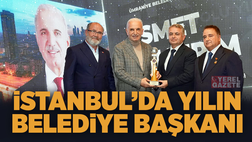 Ümraniye Belediye Başkanı İsmet Yıldırım, 23. Uluslararası İpekyolu Yılın Altın