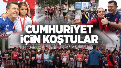 Çekmeköy Belediyesi tarafından düzenlenen 29 Ekim Cumhuriyet Bayramı Koşusu’nda binlerce