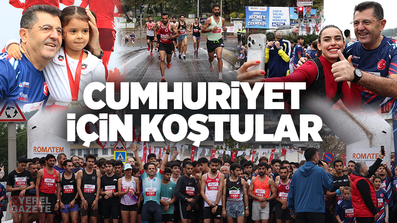 Çekmeköy Belediyesi tarafından düzenlenen 29 Ekim Cumhuriyet Bayramı Koşusu’nda binlerce