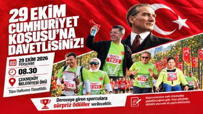 Cumhuriyetin 103. yılı, Çekmeköy’de sporun birleştirici gücüyle kutlanacak. Çekmeköy Belediyesi