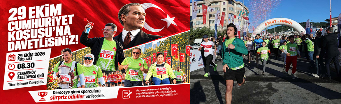 Cumhuriyetin 103. yılı, Çekmeköy’de sporun