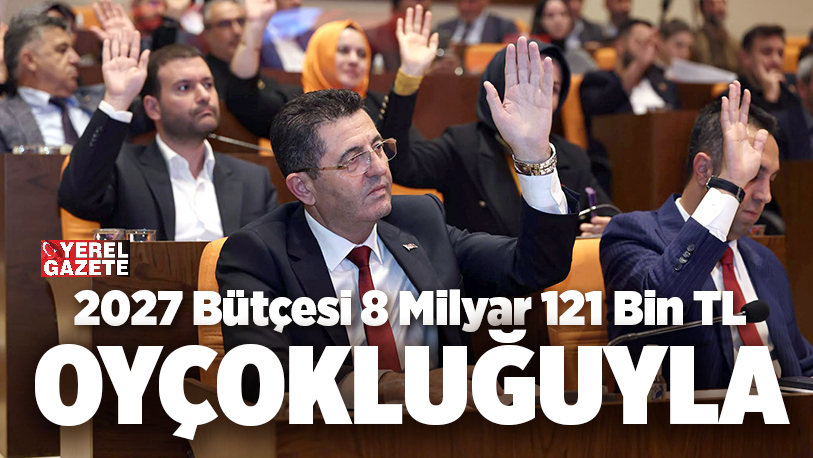 Ekim ayı meclis oturumlarını tamamlayan Çekmeköy Belediyesi Meclisi, 2027 bütçesini