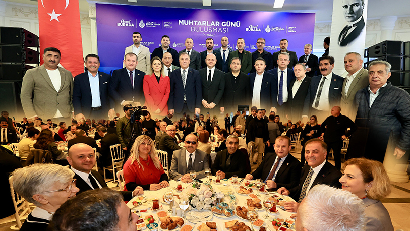 İBB Başkanvekili Nuri Aslan, kentin 961 mahallesinde görev yapan muhtarlarla