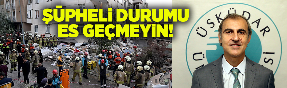 Maltepe’de 7 katlı bir binanın