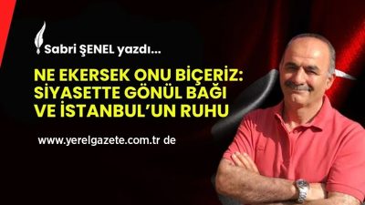 Sabri Şenel, Siyasette gönül bağı, sevgi ve karşılıksız hizmetin önemini