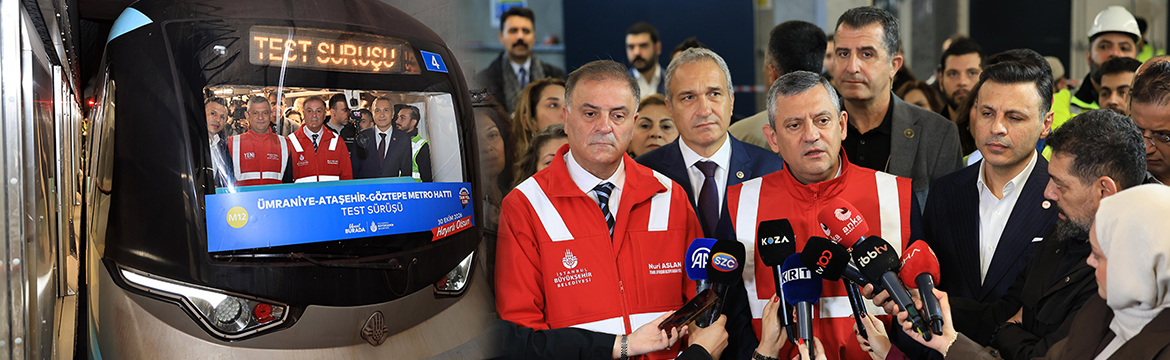 İstanbul Anadolu yakasında, doğu-batı yönündeki